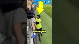 Garoto é preso durante partida de futebol!