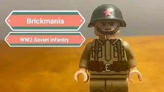 Brickmania | WW2 soviet infantry - Review| Minifig day #1