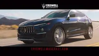 Criswell Maserati Levante Sales Offer for August 2021