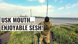 Sea Fishing On The Mouth Of The River Usk - Enjoyable Session!