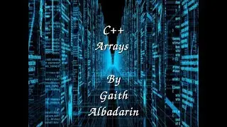 Array's: Finding the Largest element of the array Lec 3