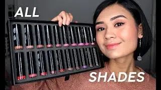 COLOUR CRUSH LIPSTICK SWATCHES - The Body Shop Indo