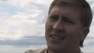 Игорь Шипков на Селигере, 2009 год.