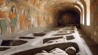 Archaeologists Just Discovered An Untouched Tomb In Pompeii With Frescoes