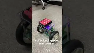Self balancing robot control with Arduino (accurate motor)