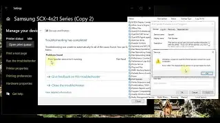 (Solved) Print Spooler Error 1068  : The Dependency Service Or Group Failed To Start