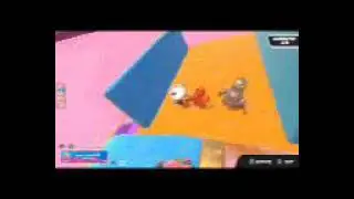 Gaming. Playing fall guys 