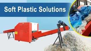 Soft Plastic/Foam Crusher Machine | Soft Waste Material Recycling Cutter