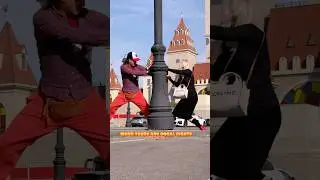 Когда в семье равноправие ❤️😉🥊 ##youtubeshorts #funny#love