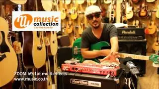 รีวิว ZOOM b9.1ut multi-effects-bass by BassThai.com