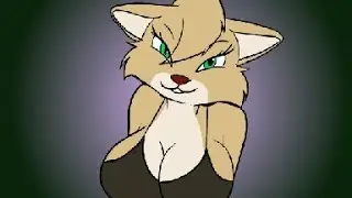 Furry Busty Cat! - Animation process [Tony Crynight]