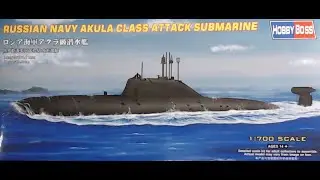 Akula Class 1:700 scale unboxing