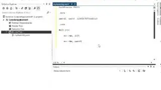 How to create a Visual Studio 2010, 2012, 2013 or 2015 64 bit Assembly language project.