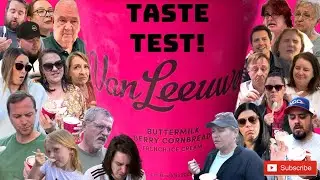 Van Leeuwen Ice Cream | Buttermilk Berry Cornbread | Taste Test!