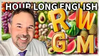 1 Hour English Conversation About Food for the IELTS and TOEFL 🍉 🥑