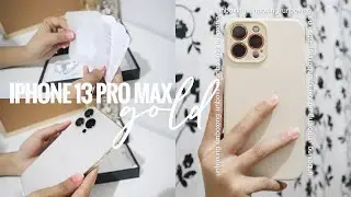 UNBOXING IPHONE 13 PRO MAX GOLD IN 2022 // Philippines