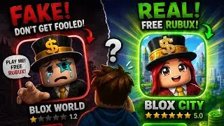 Exposing the Blox World Scam 😡 + How to get FREE Robux with City Blox!