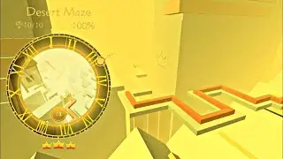 Dancing line(FanMade) - The Desert Maze