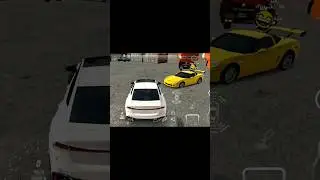 Corvette 🆚Audi Race in Car Parking Multiplayer #youtubeshorts