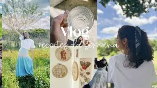 Vlog: recortes da semana | decoração, sítio, organização, chá e devocional