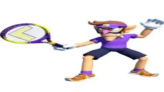 Waluigi mario tennis moment