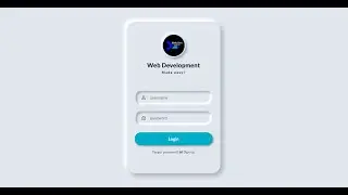 🎬Neumorphism Login Form | HTML & CSS
