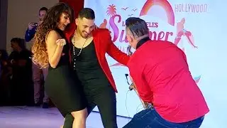 Antonio Bliss with Daniel and Desirée at the 2016 LASBF (Los Angeles)