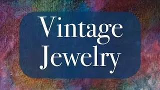 Vintage Jewelry!