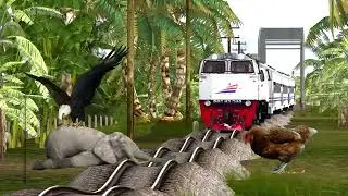 crezy_elephant||stop_the_train||_BeamNg.drive_#vfxshishupal #funny #train 🤣🤣🚃🚂🚂🚊
