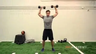 HIIT Exercises: How to do an Arnold Press