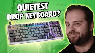 Quietest Drop Keyboard Ever? | Drop Shift Keyboard Build