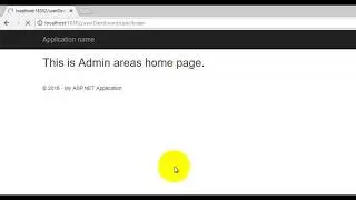 Understanding Areas in MVC