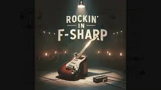 Backing Track for I-V-vi-IV in the Key of F-Sharp F#