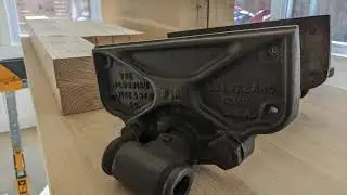 Vintage Columbian Vise Installation 