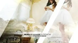 Beauty Leaves Slideshow After Effects Template
