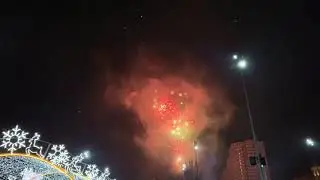 Салют на Новий рік в Миколаєві