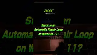 How to Fix Automatic Repair in Windows 11 💻 #windows #youtubeshorts #shorts
