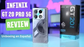 BRUTAL TELEFONO INFINIX GT 20 PRO 5G UNBOXING COMPLETO EN ESPAÑOL