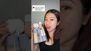 Trying FENTYSKIN + FENTY BEAUTY together😳