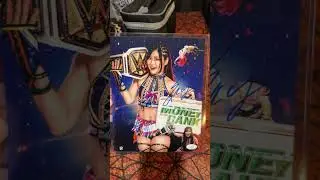 IYO SKY AUTOGRAPH #wwe #iyosky #wwewomenschampionship #wwewomens #damagecontrol