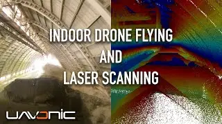Indoor drone flight & Laser scanning