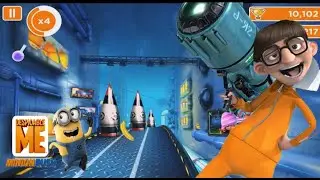 Minions Rush Beating Vector 4 Times - Using Slides - Flying Gru's Rocket - @RovioGamerzOfficial