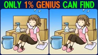 Brain exercise quiz! Find the difference between! │ Refreshing concentration time!