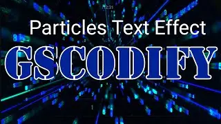 How To Make Particles Text Effect Animation in MS Powerpoint?