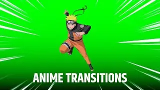 Anime Transitions  Green Screen || Green Screen || Chroma Key || Content For Creators