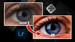 How to Convert Normal video to 8k | How to get the best quality (8k cc) on capcut and Lightroom