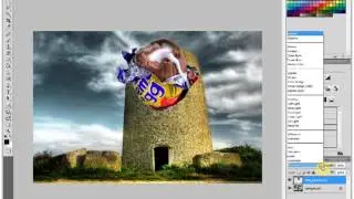 Tutorial_Photoshop CS5  membuat Tugu Coklat
