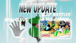 Everything New In the Slap Battles Update! (SLAP BATTLES X THE GAMES)
