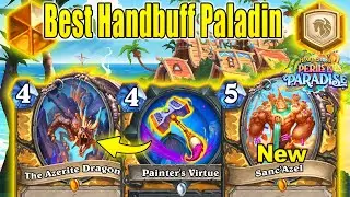 81% Winrate With Best Handbuff Paladin Deck To Craft After Nerfs At Perils in Paradise | Hearthstone