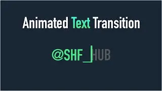 Amazing Animated Text Transitions with HTML & CSS | Step-by-Step Tutorial | CSS Tricks